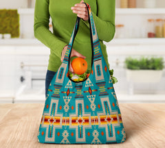 Powwow Store pattern grocery bag 3 pack set 26