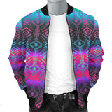 GB-NAT00699 Pattern Color Native Men's Bomber Jacket