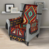 Powwow Store gb nat00061 23ch01 native red yellow pattern native american 23 chair sofa protector