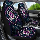 GB-NAT00565 Dark Color Pattern Car Seat Covers