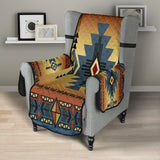Tribe Blue Symbol Native American 23" Chair Sofa Protector