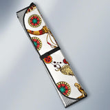 Bison Owl Feather Native American Auto Sun Shades - ProudThunderbird