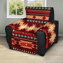 Powwow Storegb nat00510 red ethnic pattern 28 recliner sofa protector
