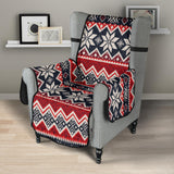 Powwow Store gb nat00527 navy red pattern native 23 chair sofa protector