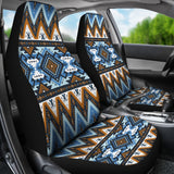 Powwow Store gb nat00613 retro colors tribal seamless car seat cover