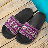 Pattern Native American Slide Sandals 12