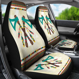CSC003- Retro Seamless Native Car Seat Cover