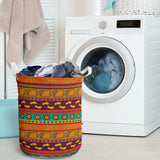 Powwow Store gb nat00590 pattern full color laundry basket