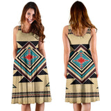 Southwest United Tribes Design Native American 3D Dress - Powwow Store