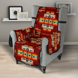 Powwow Store gb nat00402 02 red pattern native 23 chair sofa protector