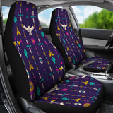 Powwow Store gb nat00575 thunderbird pattern blue car seat cover