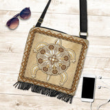 Turble Symbol Native American Crossbody Boho Handbag