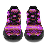 CSA-00069 Pattern Native Chunky Sneakers