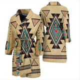 GB-NAT00076 Southwest Symbol Native American Design Bath Robe
