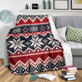 Powwow Store gb nat00527 navy red pattern native blanket