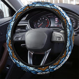 Powwow Store gb nat00613 retro colors tribal seamless steering wheel cover