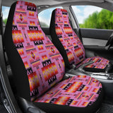 Pink Tribal Native American Car Seat Cover