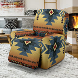 Powwow Storegb nat00057 southwest blue symbol 40 recliner slip cover