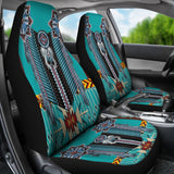 CSA-00012 Pattern Blue Car Seat Cover