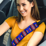 Powwow Store gb nat00046 06 dark blue native seat belt cover