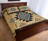 Southwest Symbol Native American Quil Bed Set