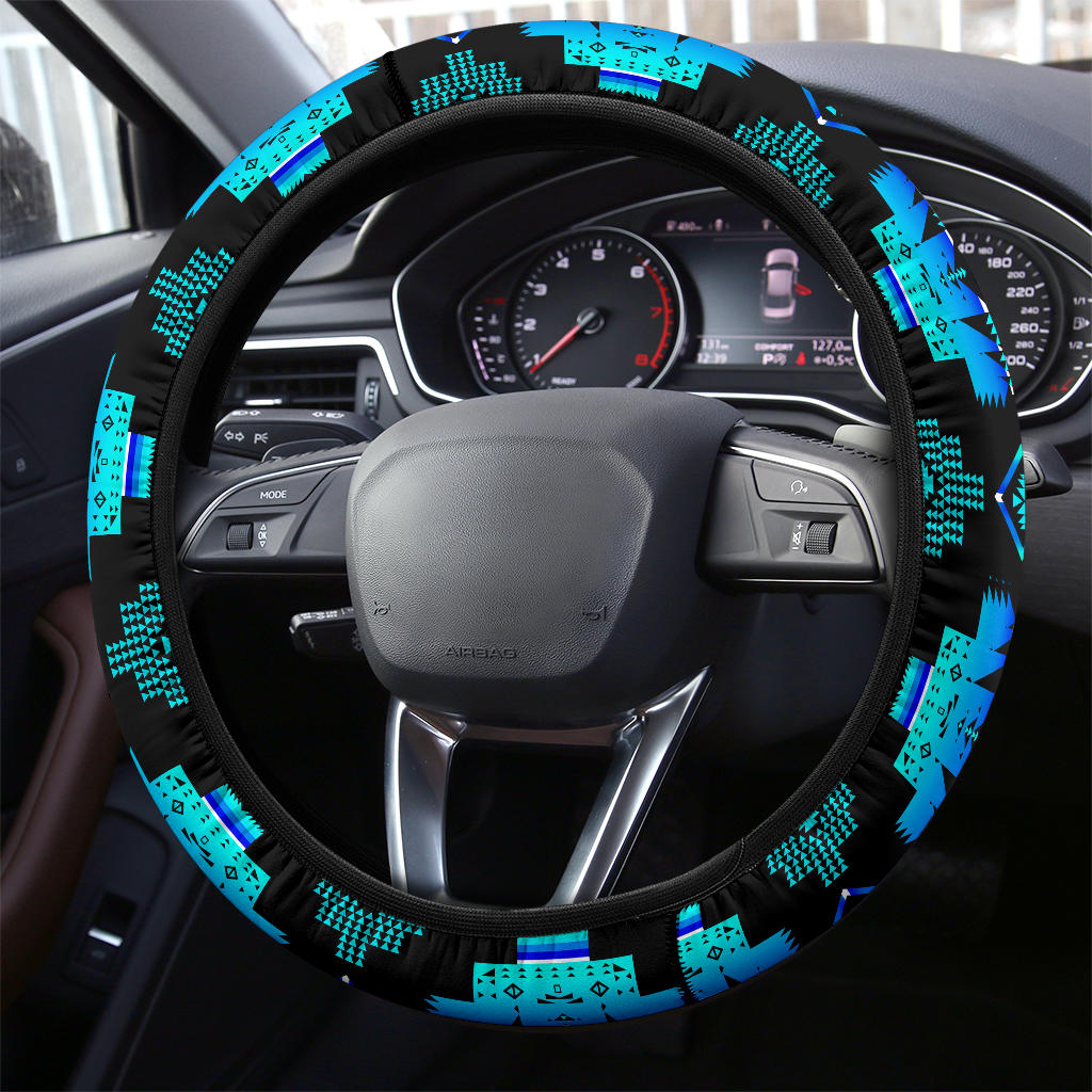 GB-NAT00720-04 Native Tribes Pattern Steering Wheel Cover
