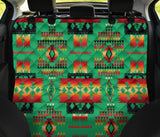 Powwow Store gb nat00046 05 green native pattern pet seat cover