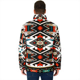 Powwow Storegb nat00049 tribal colorful pattern mens padded jacket