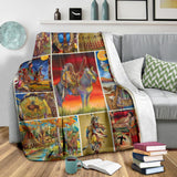 Native Art Native American Premium Blanket - Powwow Store