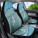 Powwow Store csa 003 blue light feather car seat covers