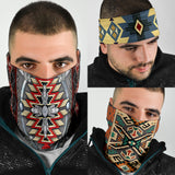 Powwow Store naumaddic arts native american design bandana 3 pack