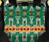 Powwow Store gb nat00062 08 green tribe design native american pet seat cover