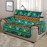 Kokopelli Myth Turquoise Native American Chair Sofa Protector - Powwow Store