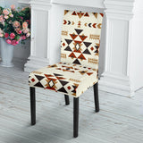 GB-NAT00514 Ethnic Pattern Design Dining Chair Slip Cover