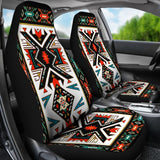 Tribal Pattern Colorful Native American Design Car Seat Covers