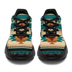 GB-NAT00559-04 Blue Native Chunky Sneakers