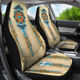 Powwow Store gb nat00561 turquoise blue pattern breastplate car seat covers