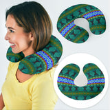 Powwow Storegb nat00680 02 pattern blue native u shaped travel pillow