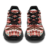 GB-NAT00540 Red Vector Native Chunky Sneakers