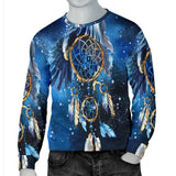 Blue Galaxy Dreamcatcher Native American 3D Sweatshirt