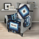 Powwow Store gb nat00528 blue colors tribal pattern native 23 chair sofa protector