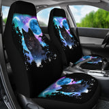 CSC-0010 Wolf MidNight Forest Car Seat Covers
