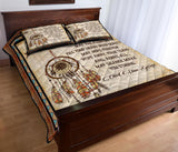 May The Star Carry Your Sadness Native American Quilt Bed Set
