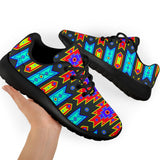 Native American Light Pattern Sport Sneakers - Powwow Store