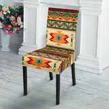 Powwow Store gb nat00351 geometric pattern design native dining chair slip cover