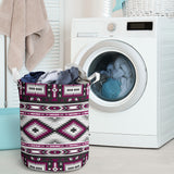 Powwow Storegb nat00528 02 purple colors pattern laundry basket