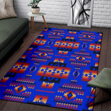 Powwow Store gb nat00046 06 dark blue native tribes pattern native american