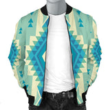 GB-NAT00599 Pattern Ethnic Native Men's Bomber Jacket