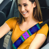 Powwow Storegb nat00680 03 pattern blue seat belt cover