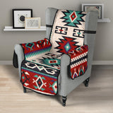 Powwow Store gb nat00370 geometric red pattern 23 chair sofa protector